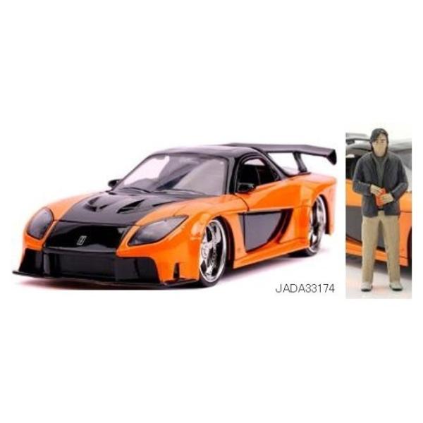 jada toys  JADA33174   1/24XP[    F&amp;F }c_ RX-7 IW nE[tBMAt~jJ[