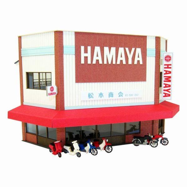 Hoゲージ 1 80 1 87スケール 情景シリーズ 街角のお店 10 Sankei Mk05 48 組立キット ミニチュアペーパークラフト 0fvchj8bgd ペーパークラフト道具 材料 Phoenix Ge