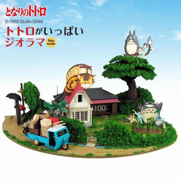 sankei 【トトロがいっぱいジオラマ】 (ペーパークラフト sankei 【トトロがいっぱいジオラマ】 (ペーパークラフト