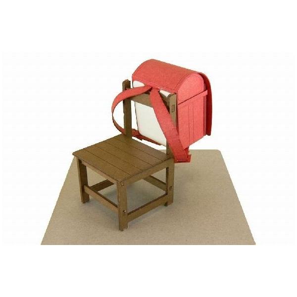 みにちゅあーとプチ 1/12 【椅子とランドセル（赤）】 sankei