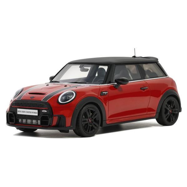 OttOmobile 1/18 ミニ クーパー S JCW パッケージ 2021 (レッド)【OTM...