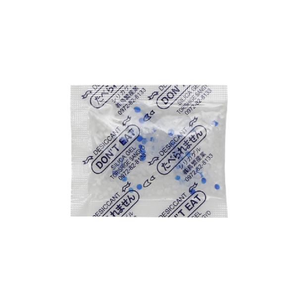 優れた防湿包装、品質保持の必需品です。強力な乾燥剤として、食品全般、薬品の乾燥保管など幅広く使われています。■使用上の注意食品の重さに対して、1/20〜1/25のものをお選びください。湿度検知剤としての青色シリカゲルは、吸湿とともにピンク色...