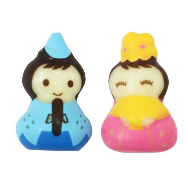 キュートな表情に思わずにっこり☆チョコのお雛様とお内裏様のセットです。ケーキ等に飾ると、ひな祭り気分が一気に盛り上がります♪■製品規格18×29mmH■配送方法5月頃〜10月頃(おおよそ気温20℃以上)は、品質保持の為クール便での発送となり...