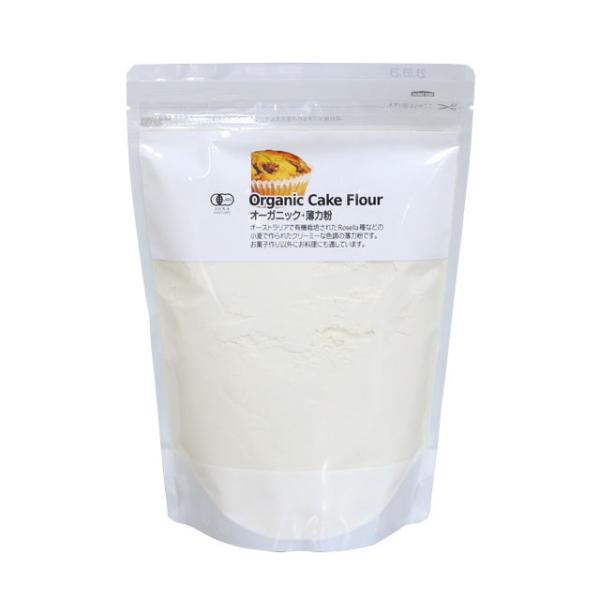 オーストラリアで有機栽培されたロゼラ種などの小麦から作られた薄力粉です。クリーミーな色調とマイルドな風味で、洋菓子以外にお料理など広い用途に使用できます。