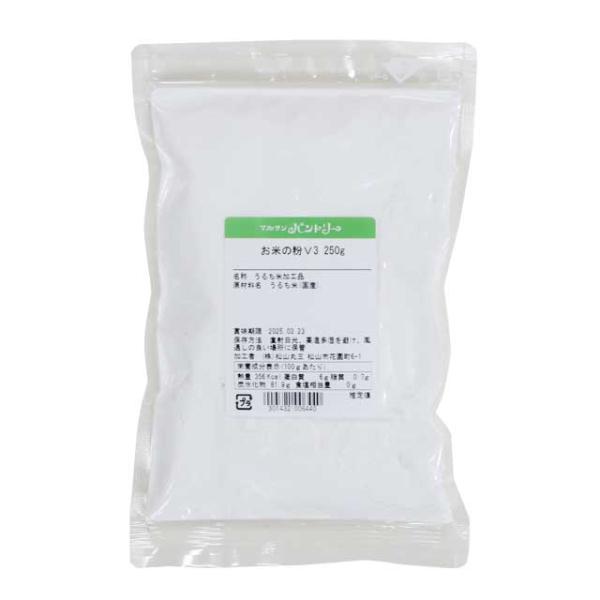 Rice flour(JPN)【原材料】うるち米100％（産地：日本）アレルギー物質の含有：無添加物の有無：無【保存方法】直射日光、高温多湿を避け冷暗所に保管してください。開封後は密封し、できる限り早めにご使用ください。