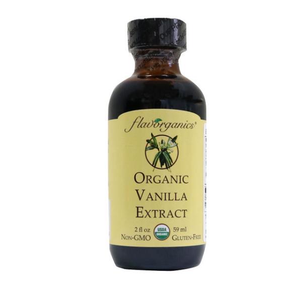 Organic Vanilla Extract(USA)【原材料】アルコール、バニラビーンズ抽出液原産国　アメリカ【保存方法】高温多湿を避け常温保存