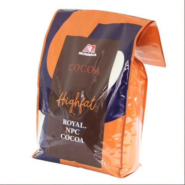 チョコレートに近い赤みの濃い色調でしっかりとしたチョコレート感(ココア感)とコクを有したココアパウダー