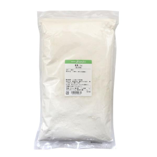 水分：14.3±1.0％　灰分：0.38±0.07％　粗蛋白：11.4±1.0％ハルユタカの系統を受け継ぐ小麦品種「春よ恋」を50％以上使った北海道産小麦100％の強力粉です。春よ恋、キタノカオリ、きたのほなみをブレンドしています。北海道産...