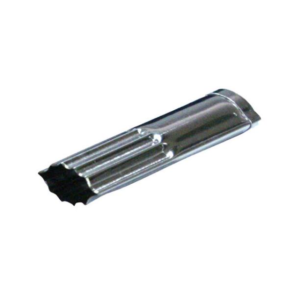 約1cmくらいの小さな抜型です。色つきのゼリーなどをくりぬいてゼリーや錦玉羹(きんぎょくかん)の模様として浮かべてみたり、クッキーの一部をぬいてクリームをはさんでみてもいつもとは違うかわいい仕上がりになります♪お菓子以外にも生野菜をぬいてお...