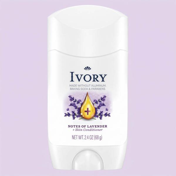 アイボリー ジェントル フレグランスバー ラベンダー 68g(2.4oz) 1本 IVORY アルミニウムフリー 重曹・パラベン不使用 スキンコンディショナー配合 爆買