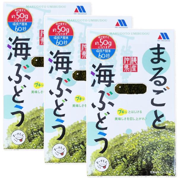 ・沖縄県産の海ぶどう100％・沖縄産海ぶどうは、低カロリーでプチプチ食感がたまらない！※海ぶどうは直接ドレッシング等をかけますと食感が損なわれますのでかけないでください。食べる際に刺身のように付けながらお召し上がりください。※開封、調理後は...