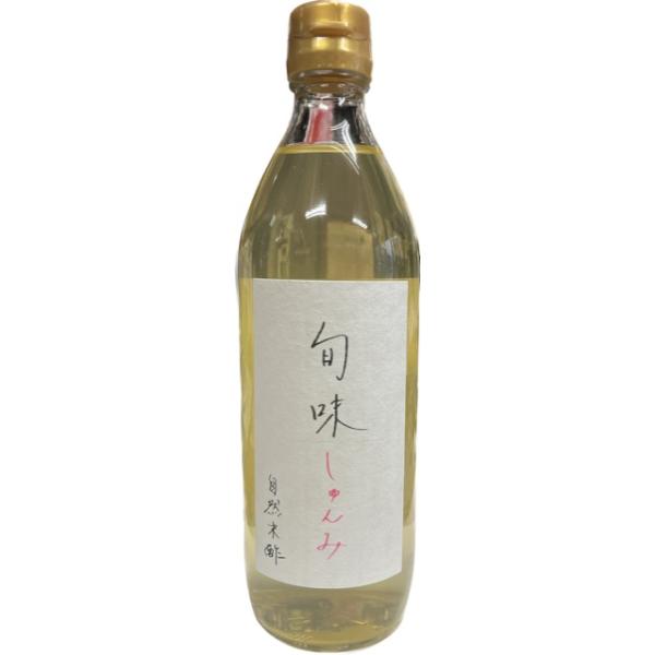 にいだの純米酢　500ml　福島　仁井田本家　料理酒・旬味（しゅんみ）を使用