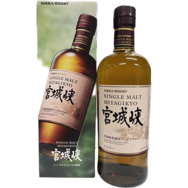 シングルモルト宮城峡　カートン入　700ｍｌ　ニッカウヰスキー  アサヒビール株式会社　国産ウイスキー　