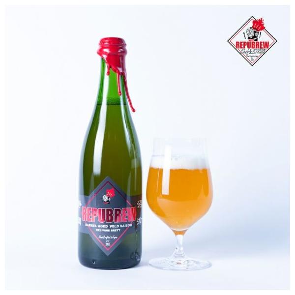 リパブリュー　BARREL AGED WILD SAISON バレルエイジ ワインドセゾン  500ml　リパブリュー合同会社　沼津クラフトビール