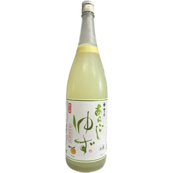 梅乃宿　あらごしクールゆず　1800ml　奈良リキュール　梅乃宿酒造