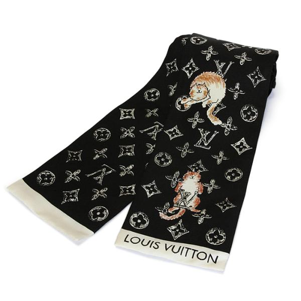 LOUIS VUITTON キャラクター柄スカーフ LOUIS VUITTON ルイ・ヴィトン グレース・コディントン コラボ