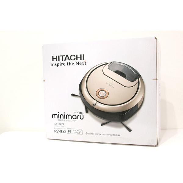 新品未使用 日立ロボット掃除機ミニマルRV-EX1 Nシャンパン