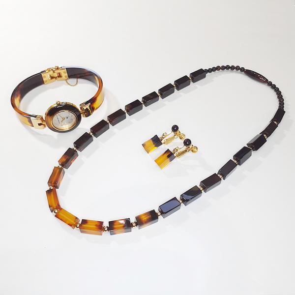 トータス ジュエリー Tortoise Jewelry べっ甲 レディース
