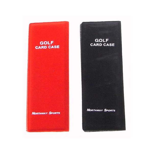 二つ折りできるコンパクトなパークゴルフ用スコアカードケースです。■カラー　ワイン（レッドに近いお色です）■サイズ　縦約１４ｃｍ×横約１０ｃｍ（開いた状態）※スコアカード、ペンは付いておりません。