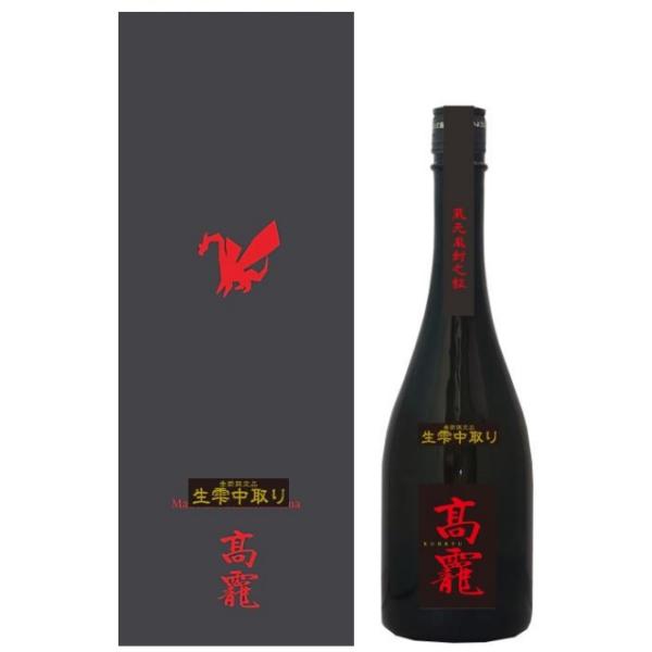 【2025-11月入荷】高千代　コウリュウ 紅玉 出品大吟醸 生雫中取り 鑑評会出品規格 大吟醸 720m 化粧箱付