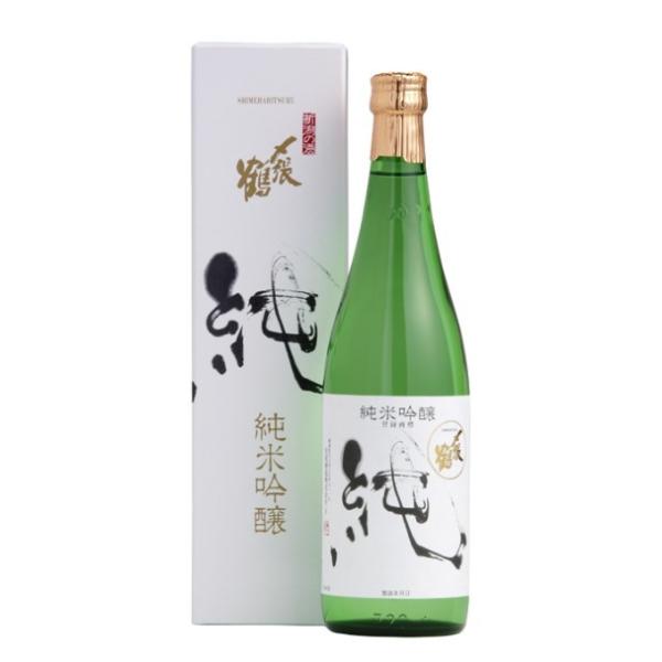 【2026-4月詰】〆張鶴 純  純米吟醸 720ml 化粧箱付 宮尾酒造　新潟 地酒 宮尾酒造 辛口 清酒 ギフト おすすめ 人気 お歳暮 父の日 誕生日 贈答用