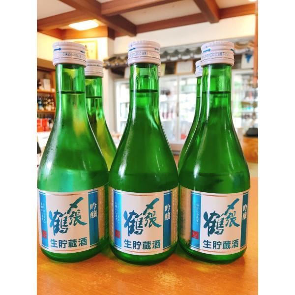 【2026-4月詰】〆張鶴 吟醸 生貯蔵酒 300ml 　６本セット　お中元　日本酒 新潟 地酒  辛口 清酒 ギフト おすすめ 人気 お歳暮 父の日 誕生日 贈答用