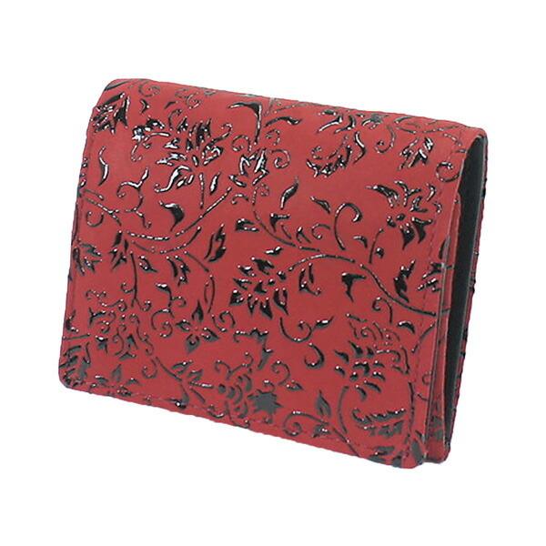 印伝 甲州印伝 印傳屋 上原勇七 財布 二つ折り財布 印伝財布 2204