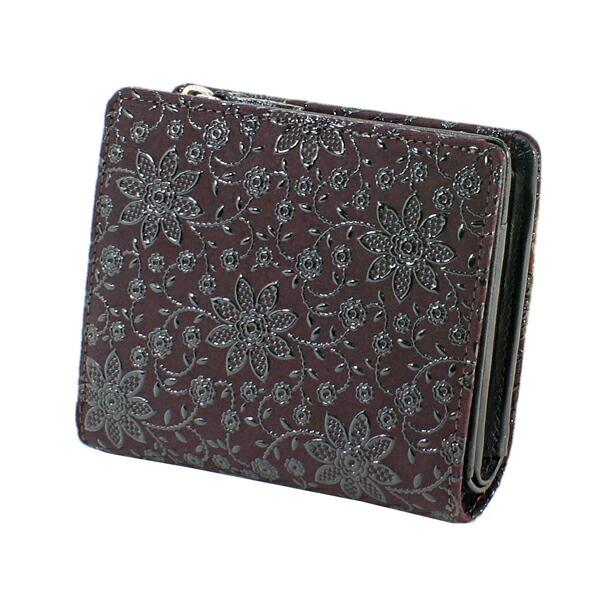 印傳屋（INDEN-YA） 印伝 甲州印伝 上原勇七 財布 二つ折り財布 印伝