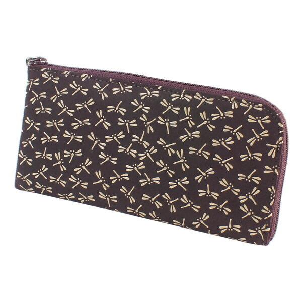 印傳屋（INDEN-YA） 印伝 甲州印伝 上原勇七 財布 長財布 印伝財布 束