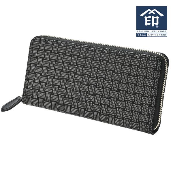 印傳屋（INDEN-YA） 印伝 甲州印伝 上原勇七 財布 長財布 印伝財布 束 