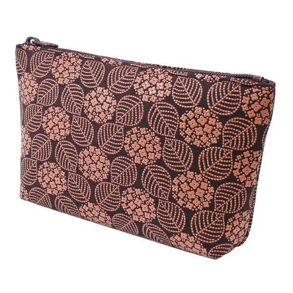 印傳屋（INDEN-YA） 印伝 甲州印伝 上原勇七 ポーチ 化粧ポーチ 4405