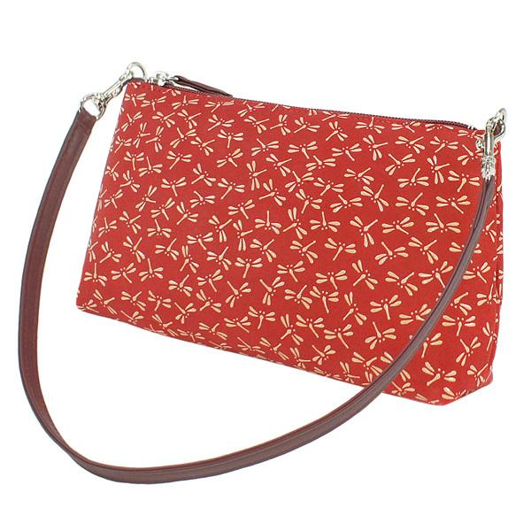 印傳屋（INDEN-YA） 印伝 甲州印伝 上原勇七 化粧ポーチ 手提げ 4411