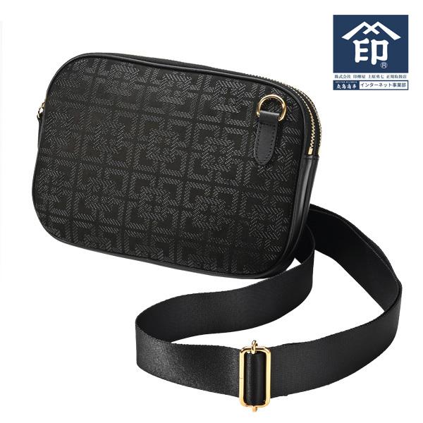 美品★印伝屋★和装用バッグ 黒と赤の扇模様 送料込み 楽天市場】甲州印伝 ≪ 印傳屋 ≫ 4411 ファスナーポーチ[黒鹿革