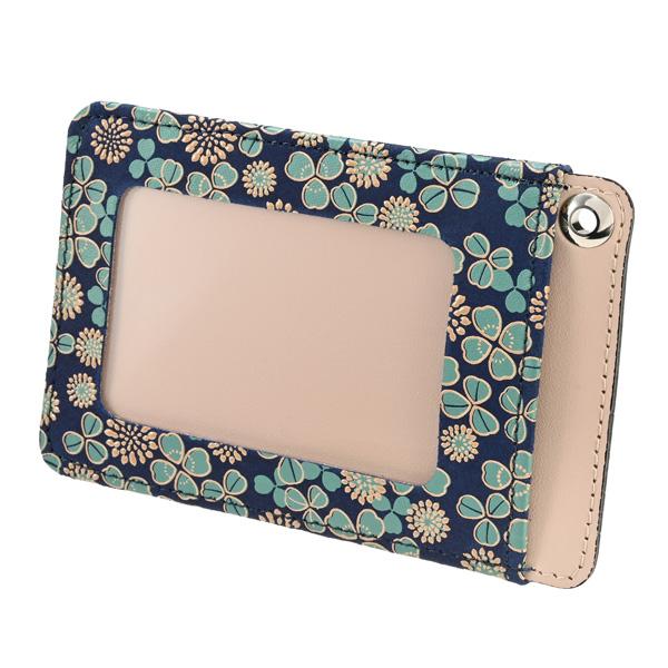 印傳屋 印伝 甲州印伝 上原勇七 2525 パスケース 定期入れ ic