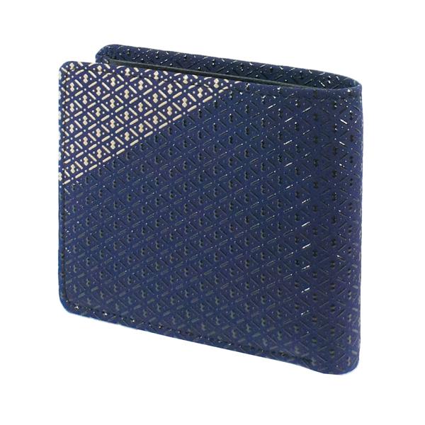 印伝 甲州印伝 印傳屋 上原勇七 財布 二つ折り財布 庵 いほり 8214 鹿革 本革 レザー 和柄 ブランド 冬物 冬ギフト クリスマス 贈り物 YM01 印傳屋（INDEN-YA） 印伝 甲州印伝 上原勇七 財布 二つ折り財布 印伝