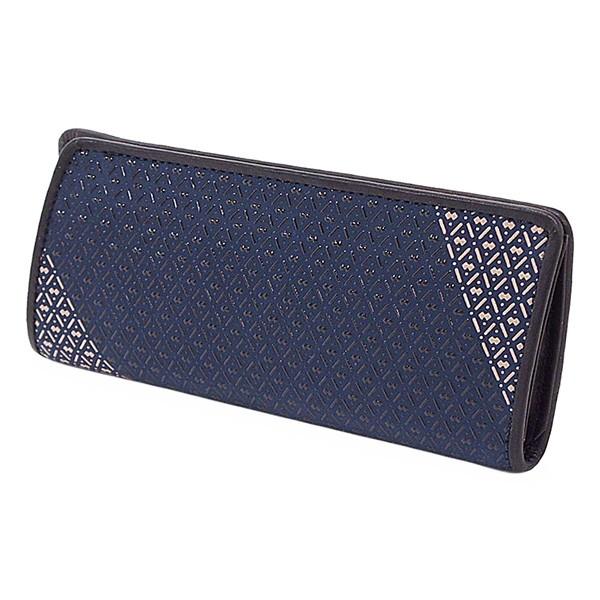 印伝 甲州印伝 印傳屋 上原勇七 メガネケース メガネ入れ 庵 いほり 8218 鹿革 本革 レザー 和柄 ブランド 冬物 冬ギフト クリスマス 贈り物 YM01 印傳屋（INDEN-YA） 印伝 甲州印伝 上原勇七 メガネケース メガネ入れ