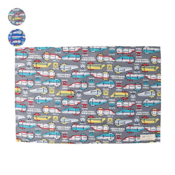 男の子が大好きな電車！ 毎シーズン大人気のJRコラボシリーズです！ 毎日のランチタイム、給食の時間が楽しみになるランチマット・ランチクロス・ランチョンマット♪ 人気の新幹線のはやぶさ、こまち、ドクターイエロー、アルファX（エックス）の総柄プ...