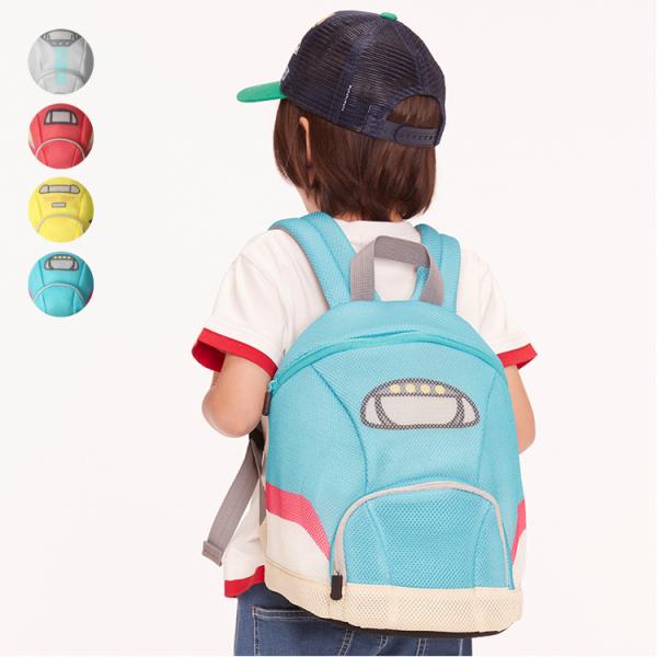 男の子が大好きな電車！ 毎シーズン大人気のJRコラボシリーズです！ JR東日本商品化許諾済み、JR東海承認済み、JR西日本商品化承諾済み商品です。 人気の軽いエアーメッシュ素材のリュックから新幹線が新登場！ ドクターイエロー、こまち、はやぶ...
