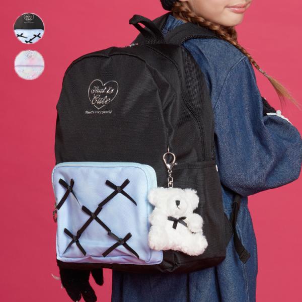 子供服 Kids Foret (キッズフォーレ) くまマスコット付リュック M，L B65654