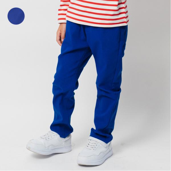 再値下げ 25春SALE30%OFF価格子供服 moujonjon (ムージョンジョン) のびのびツイル無地スキニー長パンツ・長ズボン M15001