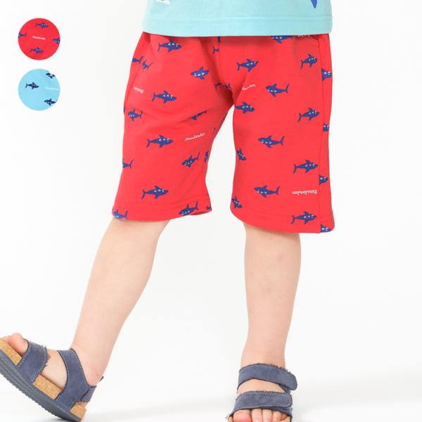 moujonjon（ムージョンジョン） 26夏SALE30%OFF価格 子供服 サメ柄