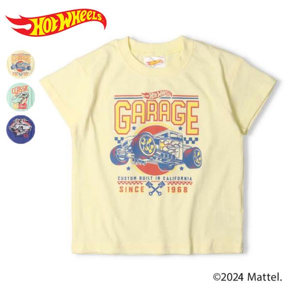 アウトレット50%OFF価格  crescent (クレセント)【Hot WHeeLs】ホットウィール車プリント半袖Tシャツ 80cm〜130cm N32811