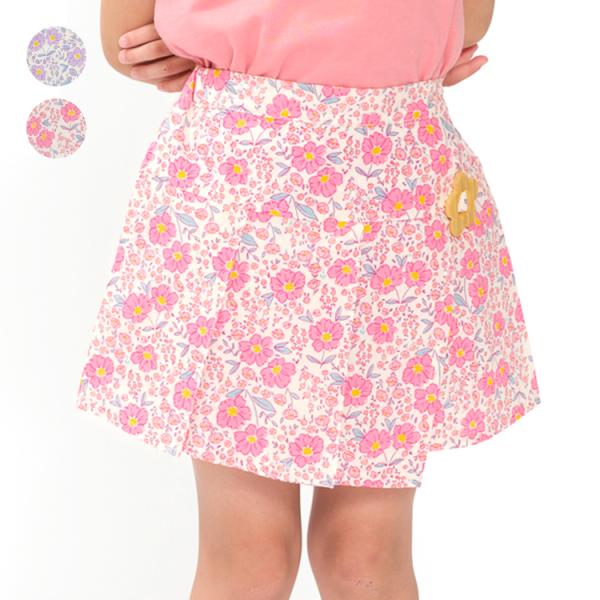 26夏SALE30%OFF価格 子供服 crescent (クレセント) 花柄スカートパンツ N47191