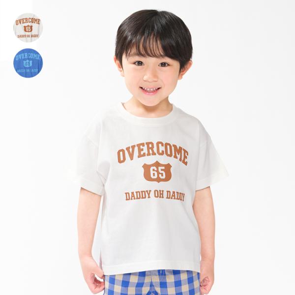 26夏SALE30%OFF価格 子供服 Daddy Oh Daddy (ダディオダディ) ロゴプリントＴシャツ V36803