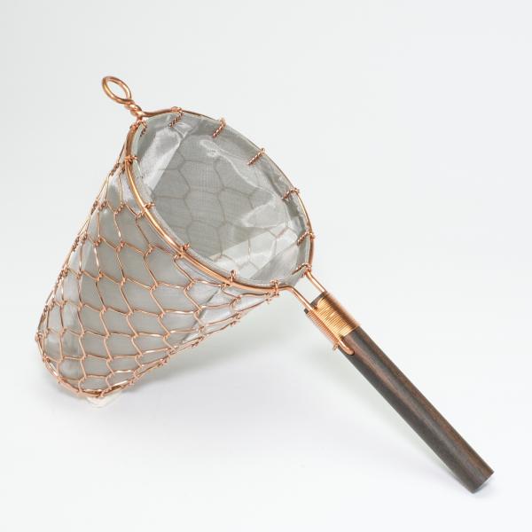 鳥井金網工芸 銅製コーヒードリッパーと茶こし小サイズ ☆【産直】清水焼銅製コーヒードリッパー | 京都/鳥井金網工芸