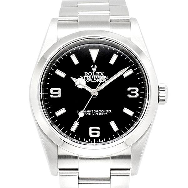 ROLEX ロレックス エクスプローラー1 自動巻き SS 黒文字盤 114270 F番