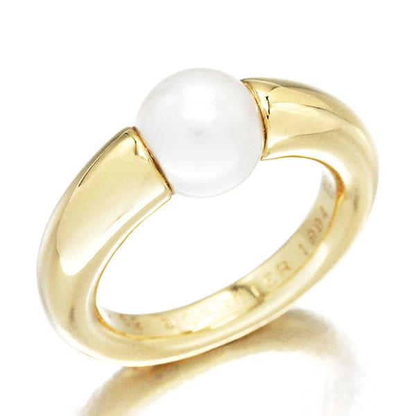 Cartier（カルティエ） ぺルラ K18YG パール リング #52 P8mm ゴールド