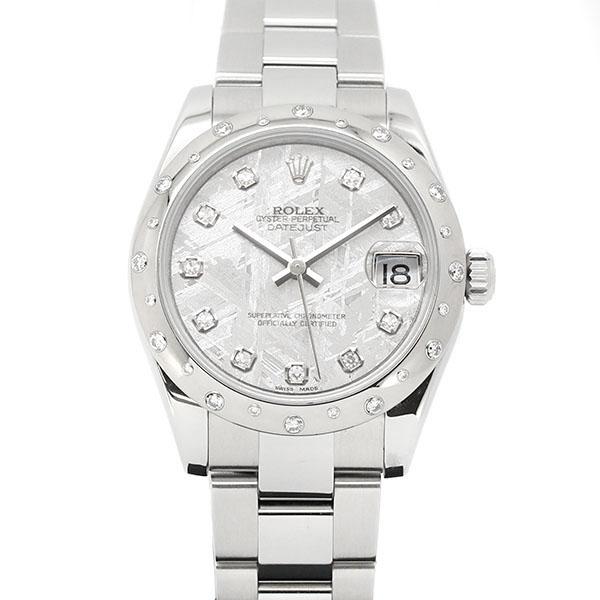 ロレックス ROLEX デイトジャスト 178344G 10Pダイヤ メテオライト文字
