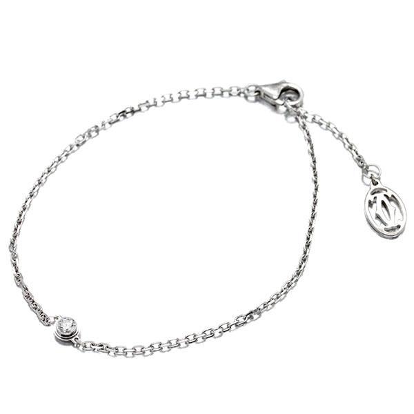 カルティエ Cartier ダムール ブレスレット K18WG ダイヤモンド カルティエ Cartier ダムール ブレスレット K18WG ダイヤモンド