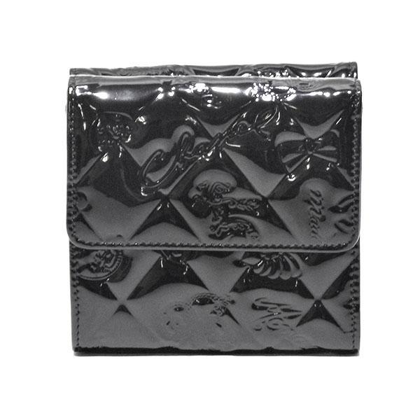 マトラッセ シャネル CHANEL パテントレザー シンボルチャーム 三